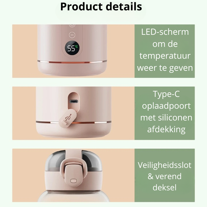 Cosyfles™- flessenwarmer